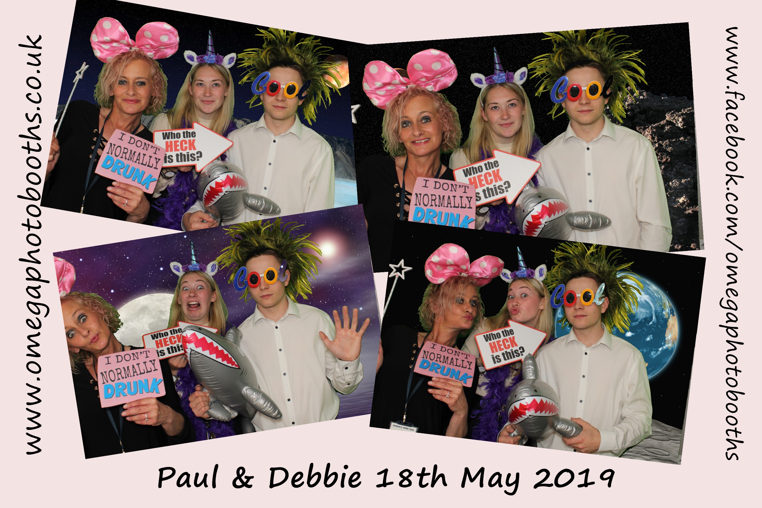 Paul and Debs wedding party  | View more photos from the event at gallery.omegaphotobooths.co.uk/u/Omega-Photobooths/Paul-and-Debs-wedding-party